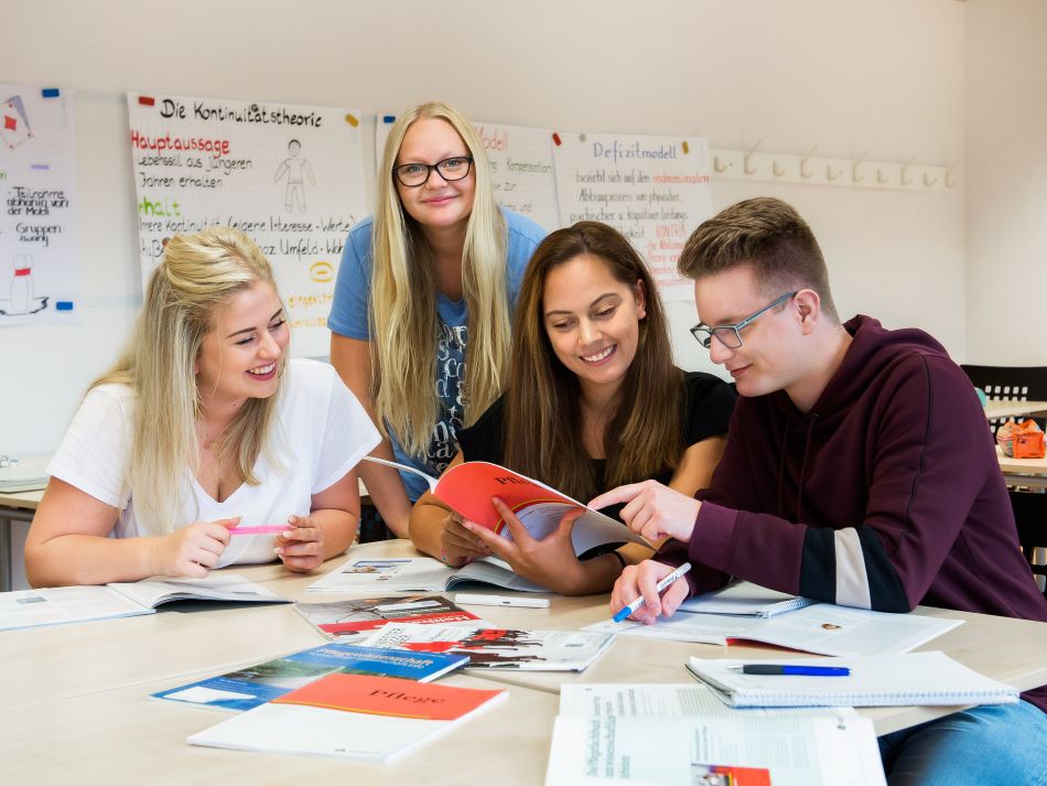 Auszubildende der Schule für Gesundheitsberufe Perleberg